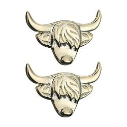Cow Earrings, Highland Cow Ohrstecker, Trendige Cartoon-Kuh, Kuh-Ohrringe, Süßes Schmuckgeschenk Für Tierliebhaber von ulapithi