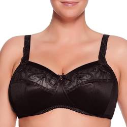 ulla Lingerie féminine BH Carmen Cup B-I ohne Bügel und Blende 2528 schwarz 95I von ulla