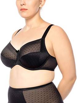 ulla Lingerie féminine BH Meghan Cup D - L mit Bügel 3123 schwarz 85I von ulla