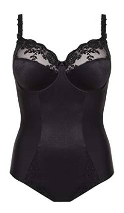 ulla Lingerie féminine Body Ella Cup B-G mit Bügel 3673 schwarz 115E von ulla