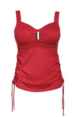 ulla Lingerie féminine Tankini St. Tropez Cup B-L mit Bügel 9190 rot 100E von ulla