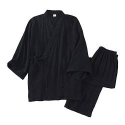 un-brand Japanische Kimono Loose Casual Home Pyjamas für Herren Nachtwäsche Größe M O35 von un-brand