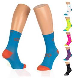 SPORT KOMPRESSIONSSOCKEN ‚under pressure‘ ULTRALIGHT SOCKX (starke Kompression: 20-22mmHg) Höchste Qualität-Made in Germany! (schiefer, 35-38) von under pressure sox