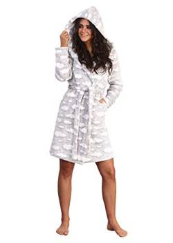 undercover lingerie Ladies Loungeable Cloud Robe 790119 Blue Small von undercover lingerie