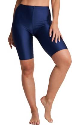 undercover lingerie Ladies Shiny Lycra Cycling Shorts Navy S/M von undercover lingerie