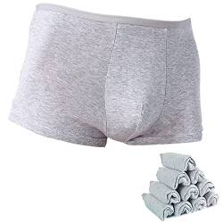 unhg Spa Boxer Shorts, Men's Disposable Cotton Briefs, for Travel Massage Overnight Stays,5pcs,3XL von unhg