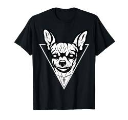 Gothic Chihuahua - für Heavy Metal Halloween Hundeliebhaber T-Shirt von unknown