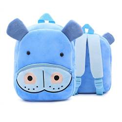 Niedlicher Plüsch-Mini-Baby-Rucksack, Kinderkindergarten-Rucksack, Hippo von unlockgift