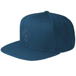 urban ace | Basic Cap, Kappe | Herren Damen | Snapback Verschluss, verstellbar | 100% Baumwolle Outdoor Running Sport CAPI Keppi Basecap Kappe Männer Frauen (Blau) von urban ace