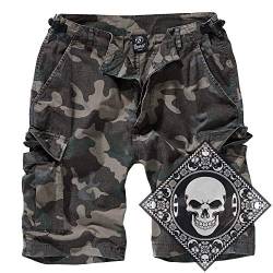 urbandreamz BDU Ripstop Shorts darkcamo Gr. 7XL von urbandreamz