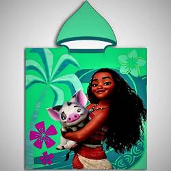 Vaiana Disney Badeponcho mit Kapuze von vaiana