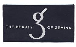 value-merch The Beauty of GEMINA - Logo - Aufnäher/Patch - ca. 19,5 x 10 cm von value-merch