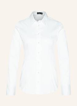 Van Laack Bluse Modern Fit Langer Ärmel Hemdblusenkragen weiss von van Laack