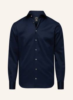 Van Laack Hemd Slim Fit Langer Ärmel Haikragen blau von van Laack