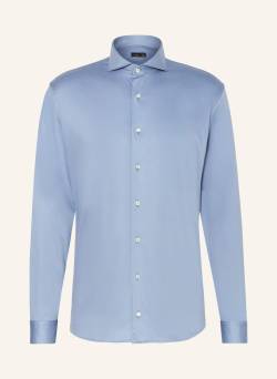 Van Laack Jerseyhemd Tailor Fit blau von van Laack