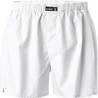 van Laack Herren Boxershorts weiß Baumwolle unifarben von van Laack