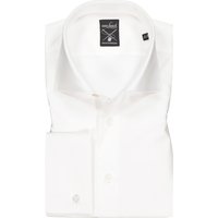 van Laack Herren Hemd weiß Baumwolle Slim Fit von van Laack