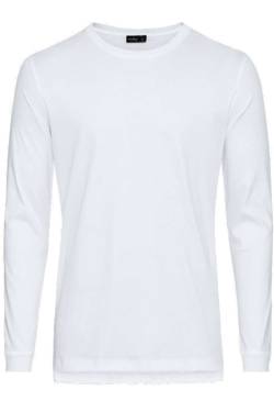 van Laack Meisterwerk Longsleeve weiss, Einfarbig von van Laack