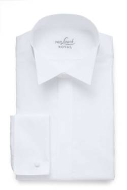 van Laack Slim Fit Galahemd weiss, Einfarbig von van Laack