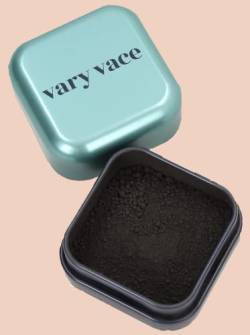 vary vace Hairconcealer : Ansatzpuder, Haar Puder zum Ansatz kaschieren, oder Haar verdichten (dian/schwarz), vegan, zertifizierte Naturkosmetik, vegan, plastikfrei, im Blechdöschen nachfüllbar von vary vace