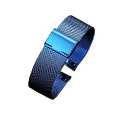 ENICEN 22mm 20mm Uhr Uhr Band Strap Compatible With Samsung Galaxy Uhr aktiv 2 Band Compatible With Samsung Gang S3 Strap Compatible With Samsung Galaxy Uhr 42mm 46mm (Color : Blue, Size : 18mm) von vazzic