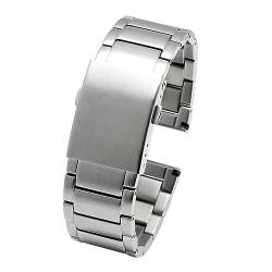 vazzic YingYou Edelstahl-Uhrenarmband Kompatibel Mit Diesel DZ4316 DZ7395 7305 4209 4215 Männer Metall Solid Armband Armband 24 Mm 26 Mm 28 Mm 30 Mm (Color : A Silver, Size : 22mm) von vazzic