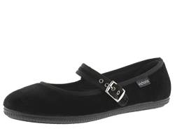 victoria Damen Ballett 104913-WOMEN Ballerina ODA SAMT & Schnalle Negro 40 von victoria