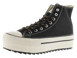 victoria Damen High-top 1061124-WOMEN HIGH-TOP TRIBU PLATTFORM Nylon & GEZACKTE Laufsohle Negro 38 von victoria