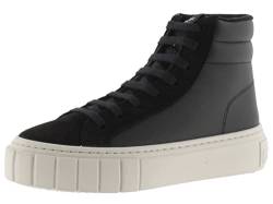 victoria Damen High-top 1270117-WOMEN HIGH-TOP Abril Lederoptik & Dicker Sohle Negro 37 von victoria