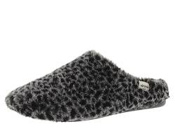 victoria Damen Pantoffeln 1081118-WOMEN Pantoffeln Norte Fell Animal Print Negro 36 von victoria