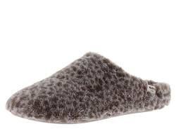 victoria Damen Pantoffeln 1081118-WOMEN Pantoffeln Norte Fell Animal Print Taupe 37 von victoria