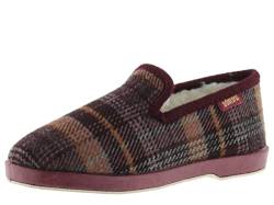 victoria Damen Pantoffeln 200251-WOMEN WAMBA KARO-Pantoffeln COPETE & SCHAFFELL Burdeos 36 von victoria