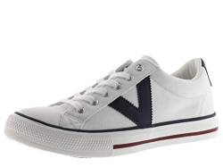 victoria Unisex – Erwachsene Low-top 1065164-WOMEN Low-TOP TRIBU Canvas & Kontrast Blanco 40 von victoria