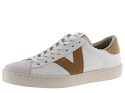 victoria Unisex – Erwachsene Low-top 1126142-WOMEN Low-TOP Berlin Leder & Spitze AUS Spaltleder & Kontrast Cuero 38 von victoria