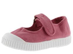 victoria Unisex – Kinder Mary Jane 136605-KIDS Mary Jane 1915 GËFARBTES Canvas DREC & Klettverschluss FRAMBUESA 18 von victoria