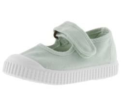 victoria Unisex – Kinder Mary Jane 136605-KIDS Mary Jane 1915 GËFARBTES Canvas DREC & Klettverschluss Melon 18 von victoria