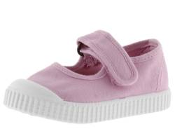 victoria Unisex – Kinder Mary Jane 136605-KIDS Mary Jane 1915 GËFARBTES Canvas DREC & Klettverschluss Petalo 26 von victoria