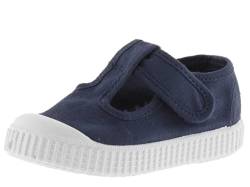 victoria Unisex – Kinder Sandale 136625-KIDS SANDALE 1915 GËFARBTES CANVAS DREC & KLETTVERSCHLUSS MARINO 24 von victoria