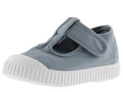 victoria Unisex – Kinder Sandale 136625-KIDS Sandale 1915 GËFARBTES Canvas DREC & Klettverschluss ATLANTICO 22 von victoria