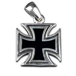 viva-adorno Herren Anhänger Eisernes Kreuz 925 Sterlingsilber AS61 von viva-adorno