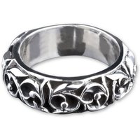 viva-adorno Silberring Damen Ring Blatt Ranken Blätter Verlobungsring 925 Sterlingsilber, Damenring florale Ornamente von viva-adorno