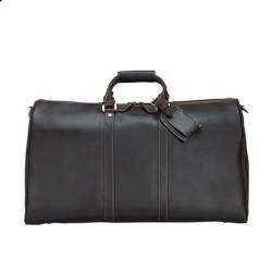 Europäische und amerikanische Herren-Reisetasche aus Leder, Retro-Handtasche, großes Fassungsvermögen, Einzelschulter-Crossbody von vkeid