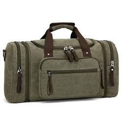 Große Gepäcktasche, modische Freizeit-Reisetasche, Trendige Outdoor-Messenger-tragbare Canvas-Reisetasche (Farbe: D) von vkeid