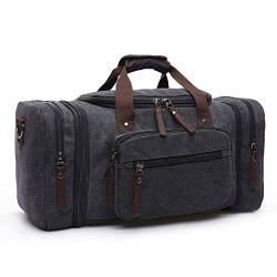 Große Gepäcktasche, modische Freizeit-Reisetasche, Trendige Outdoor-Messenger-tragbare Canvas-Reisetasche (Farbe: E, Größe: 42 cm x 28 cm x 7 cm) von vkeid