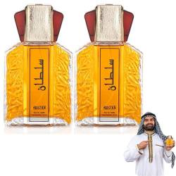Eau de Parfum Spray,Eau de Parfum Dubai-Parfüm für Männer,Elegant & Long Lasting Scent,Parfümöl Herren Duft,Lnganhaltender Eau de Parfüm Herren Duft,Einzigartiges scharfes & warmes Gefühl (2PC) von vokkrv