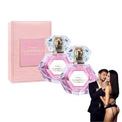 Flysmus Endorphins Pink Diamond Parfüm, Flysmus Vsa Dopamin Parfüm Für Frauen, Pheromone Parfum Woman, Pheromone Attraction Perfume, Adventskalender 2023 Frauen Parfüm (2 Stöcke) von vokkrv