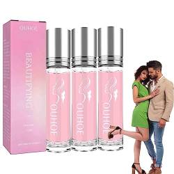 Pheromone Parfum for Woman, Rollball Parfüm Für Frauen, Pheromon Parfüm für Romantik Feromone Parfüm für Frauen Erotic Intimate Partner Perfume (3 Stöcke) von vokkrv