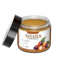 Raw Batana Oil für das Haarwachstum - 100% Pure and Raw Unrefined Batana Oil Dr. Sebi, Organic Batana Oil Verhindert Haarausfall, Repariert Beschädigtes Haar, Fördert die Haardicke für Männer Frauen von vokkrv