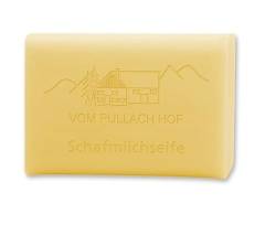 Schafmilchseife Feste Seife 100g 7,5 cm Duftseife Körperpflege (Zirbe) von vom Pullach Hof