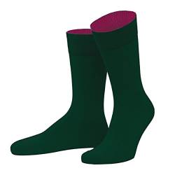 VON JUNGFELD® - 1 Paar Herren Socken aus Bio-Baumwolle - Strumpf Herrensocken Gr. 42-44 grün von VON JUNGFELD